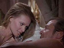 Bond gets a good look at her little octopussy. Bond gets a good look at her little octopussy.