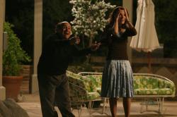 Danny DeVito and Parker Posey in The OH in Ohio. Danny DeVito and Parker Posey in The OH in Ohio.