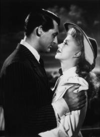 Cary Grant and Ginger Rogers in Once Upon a Honeymoon.