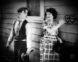 Buster Keaton and Sybil Seely in One Week.