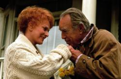 Maureen O'Hara and Anthony Quinn in Only the Lonely