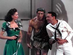 Ann Miller and Gene Kelly in On the Town. Ann Miller and Gene Kelly in On the Town.