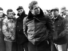 Marlon Brando as Terry Malloy in On the Waterfront. Marlon Brando as Terry Malloy in On the Waterfront.