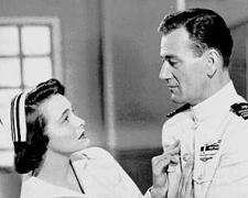 Patricia Neal and John Wayne. Patricia Neal and John Wayne.