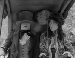 Buster Keaton and Natalie Talmadge in Our Hospitality.