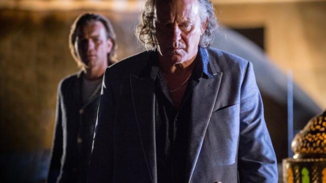 Ewan McGregor and Stellan Skarsgård in Our Kind of Traitor.