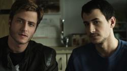 Michael Aloni and Nicholas Jacob in Out in the Dark