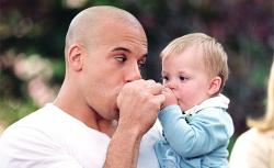 Vin Diesel in The Pacifier. Vin Diesel in The Pacifier.