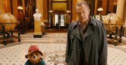 Paddington and Mr. Brown, played by Hugh Bonneville. Paddington and Mr. Brown, played by Hugh Bonneville.