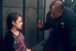 Kristen Stewart and Forest Whitaker in Panic Room.