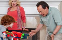 Kyle Harrison Breitkopf, Bette Midler and Billy Crystal in Parental Guidance