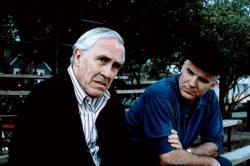 Jason Robards and Steve Martin in Parenthood Jason Robards and Steve Martin in Parenthood