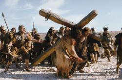 James Caviezel in Passion of the Christ.