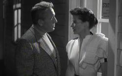 Spencer Tracy and Katharine Hepburn in Pat and Mike.