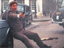 Harrison Ford in Patriot Games.