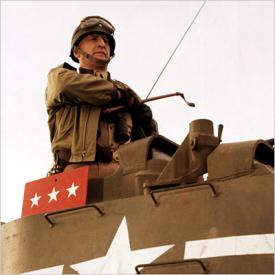 George C. Scott as Gen. George S. Patton Jr. George C. Scott as Gen. George S. Patton Jr.