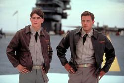 Josh Hartnett and Ben Affleck in Pearl Harbor. Josh Hartnett and Ben Affleck in Pearl Harbor.