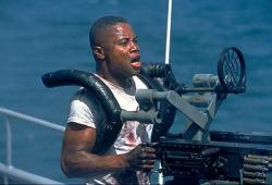 Cuba Gooding Jr. in Pearl Harbor.