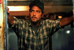 George Clooney in The Perfect Storm. George Clooney in The Perfect Storm.