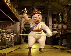 Imelda Staunton voices Queen Victoria in Pirates! Band of Misfits. Imelda Staunton voices Queen Victoria in Pirates! Band of Misfits.