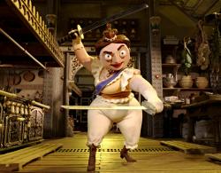 Imelda Staunton voices Queen Victoria in Pirates! Band of Misfits.