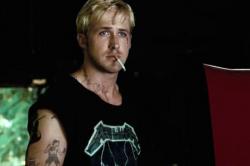 Ryan Gosling broods in The Place Beyond the Pines.