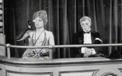 Buster Keaton as a woman and an old man. Buster Keaton as a woman and an old man.