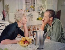 Doris Day and David Niven in Please Don't Eat the Daisies. Doris Day and David Niven in Please Don't Eat the Daisies.