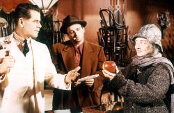 Glenn Ford, Peter Falk and Bette Davis in Pocketful of Miracles. Glenn Ford, Peter Falk and Bette Davis in Pocketful of Miracles.