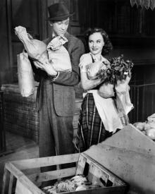 James Stewart and Paulette Goddard in Pot o' Gold James Stewart and Paulette Goddard in Pot o' Gold