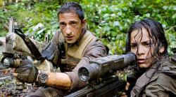 Adrien Brody and Alice Braga in Predators.