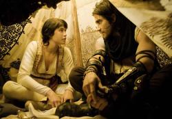 Jake Gyllenhaal and Gemma Arterton in Prince of Persia:  The Sands of Time.