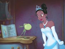 Bruno Campos and Anika Noni Rose voice the Frog and the Princess.