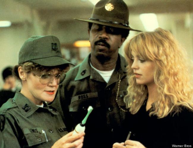 Eileen Brennan, Hal Williams and Goldie Hawn in Private Benjamin.