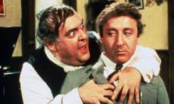 Zero Mostel and Gene Wilder in The Producers. Zero Mostel and Gene Wilder in The Producers.