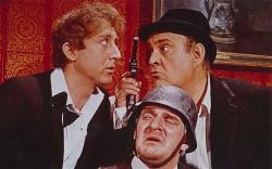 Gene Wilder, Zero Mostel and Kenneth Mars in The Producers.