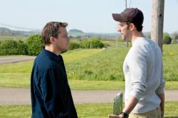 Matt Damon and John Krasinski in Promised Land