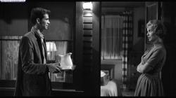 Anthony Perkins and Janet Leigh in Psycho. Anthony Perkins and Janet Leigh in Psycho.