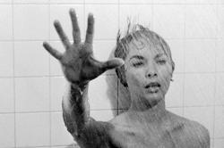 Janet Leigh in Psycho. Janet Leigh in Psycho.