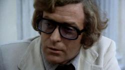 Michael Caine in Pulp.