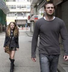 Dakota Fanning and Chris Evans in Push