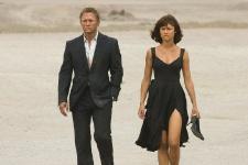 Daniel Craig and Olga Kurylenko