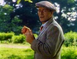 John Wayne in The Quiet Man. John Wayne in The Quiet Man.