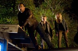 Sara, Seth and Jack race to Witch Mountain. Sara, Seth and Jack race to Witch Mountain.