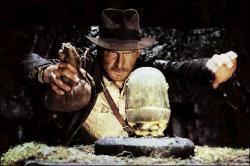 Harrison Ford in Raiders of the Lost Ark.