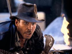 Harrison Ford in Raiders of the Lost Ark.