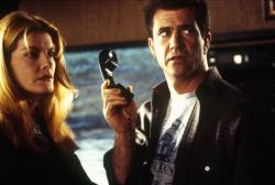 Rene Russo and Mel Gibson in Ransom.