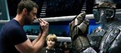 Hugh Jackman and Dakota Goyo in Real Steel Hugh Jackman and Dakota Goyo in Real Steel