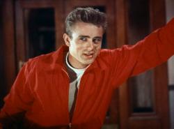 James Dean in Rebel Without a Cause.