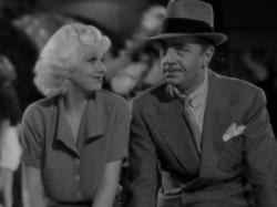 Jean Harlow and William Powell in Reckless.